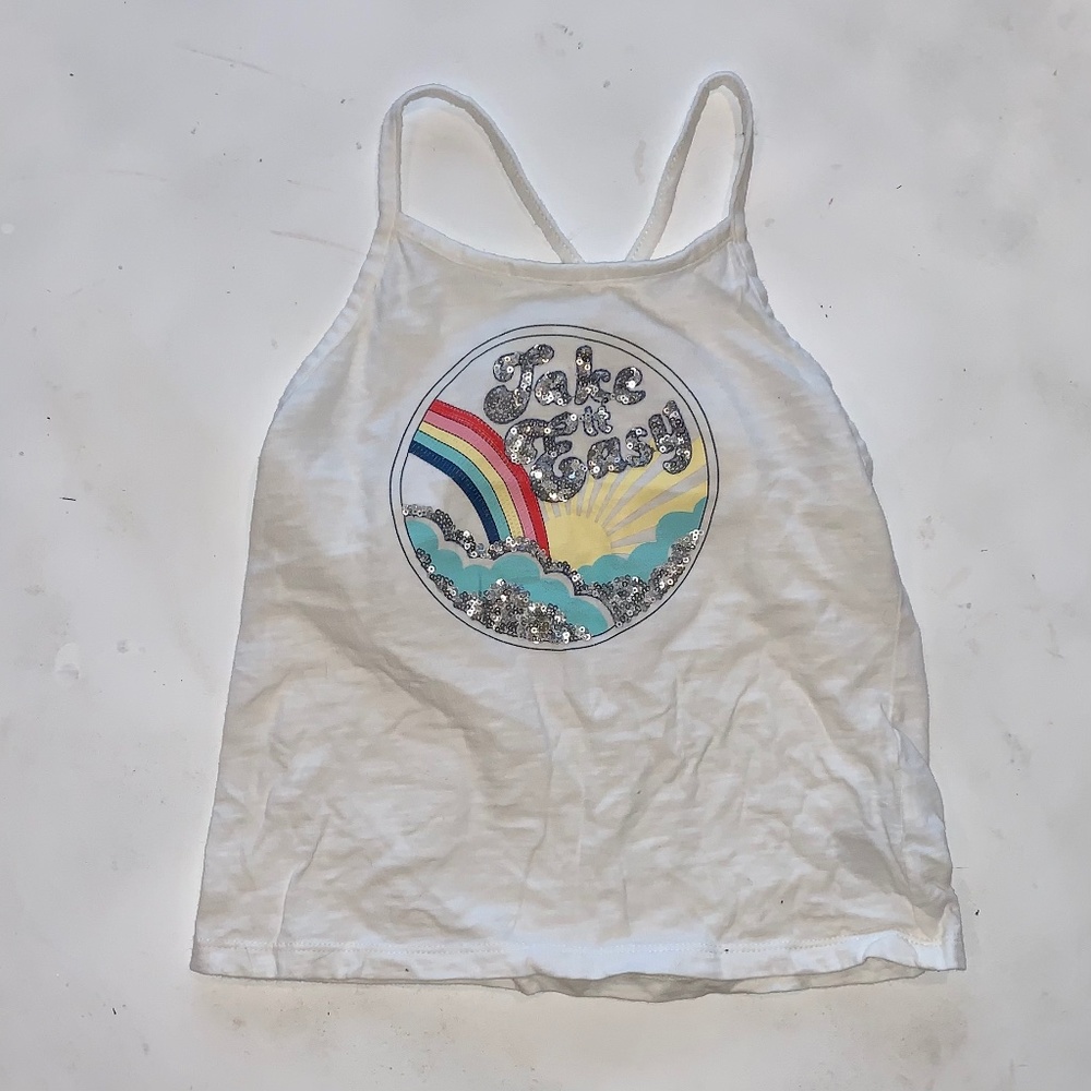Gap girls tank top size s